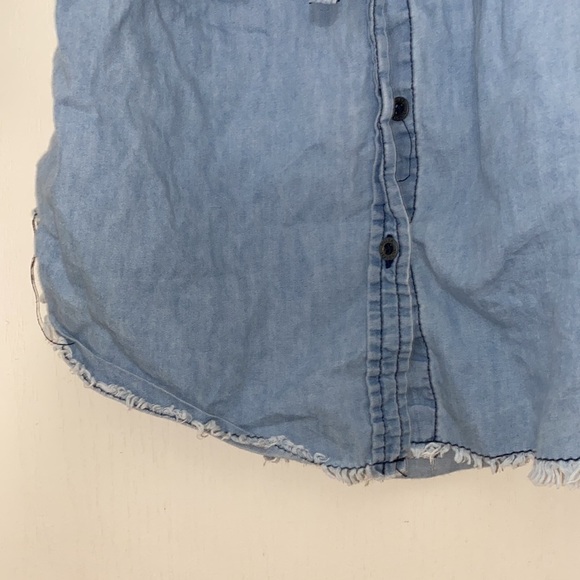 Silver Jeans Tunic with Belt Adjustable Sleeves Size 12/14 - Picture 8 of 9